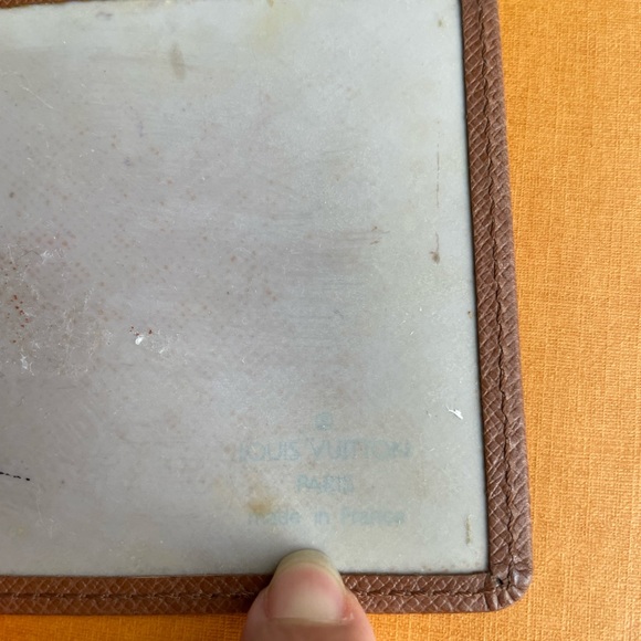 Louis Vuitton Taiga Card Case Pass Holder Authentic - Picture 6 of 7